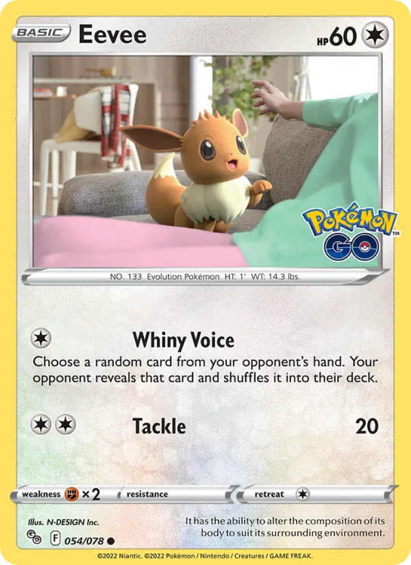 Eevee — Pokémon GO #054