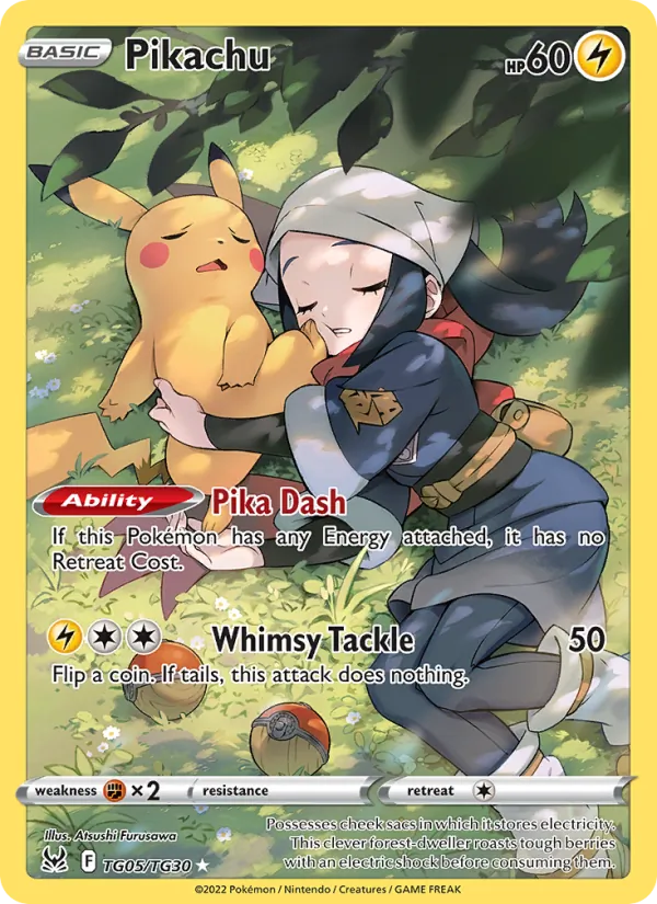 Pikachu — Lost Origin Trainer Gallery #TG05