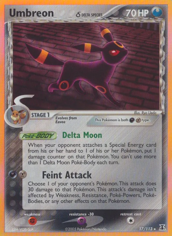 Umbreon δ — Delta Species #17