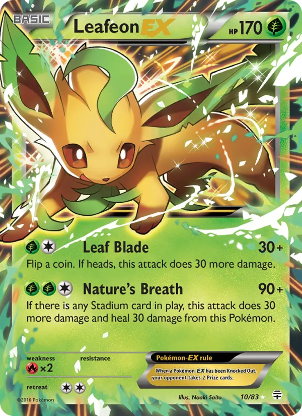Leafeon EX — Generations #10