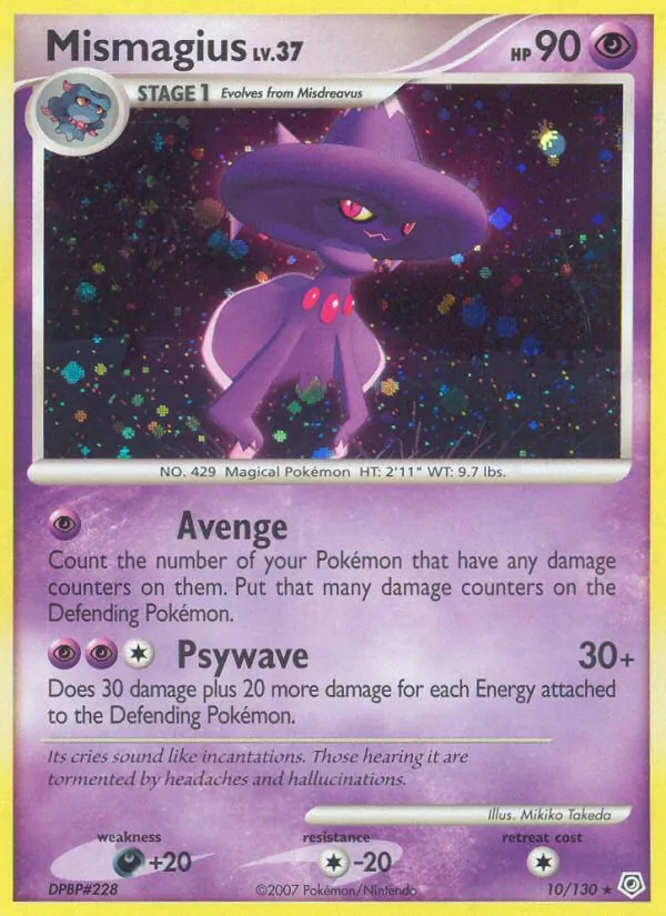 Mismagius — Diamond & Pearl #10