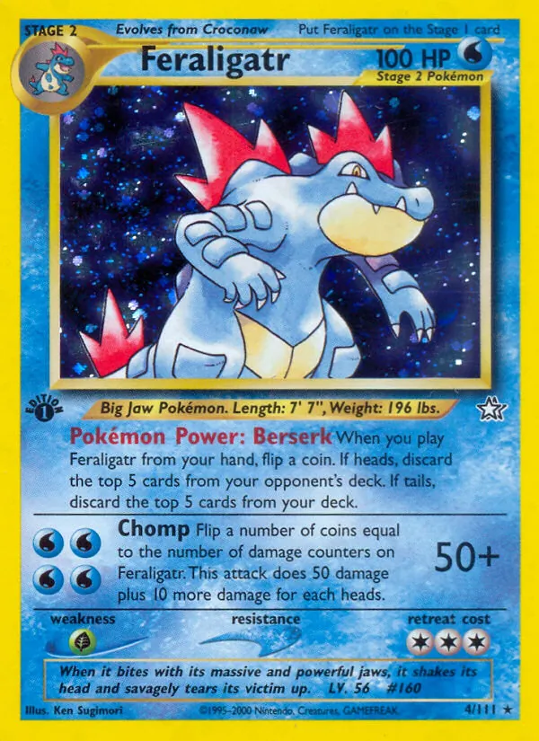 Feraligatr — Neo Genesis #4