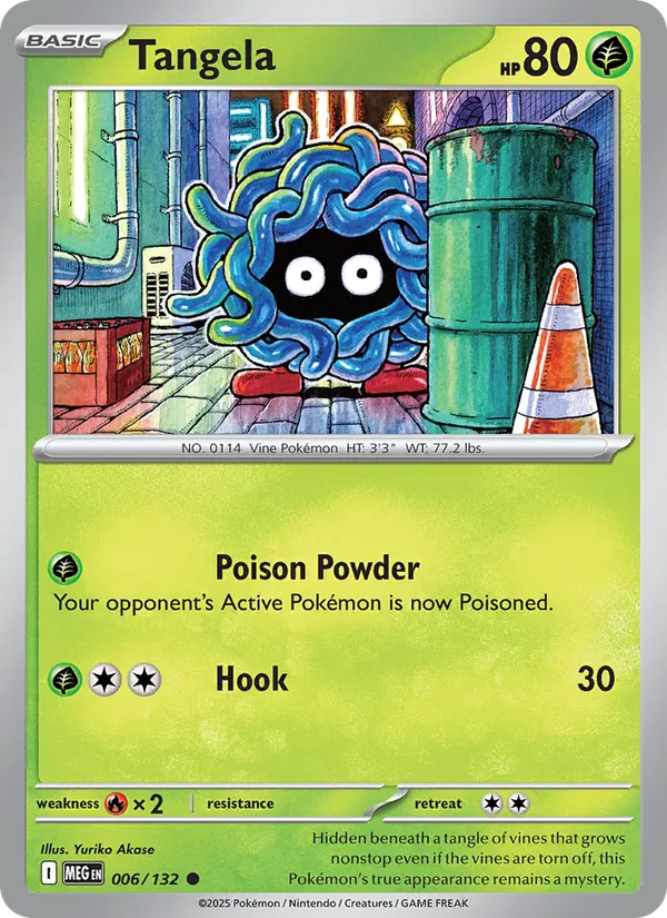 Tangela — Mega Evolution #006