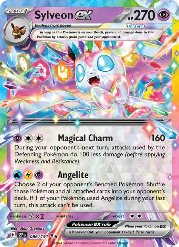 Sylveon ex — Surging Sparks #086