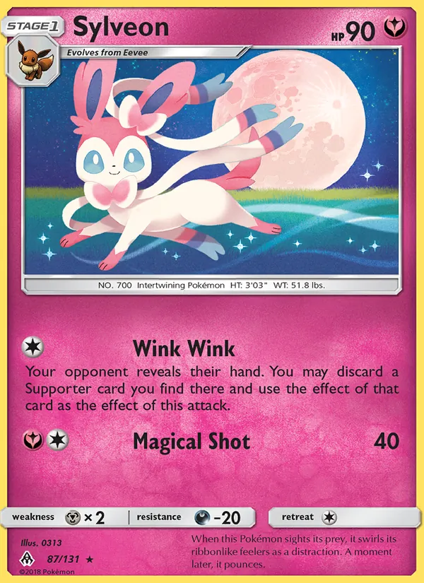 Sylveon — Forbidden Light #87