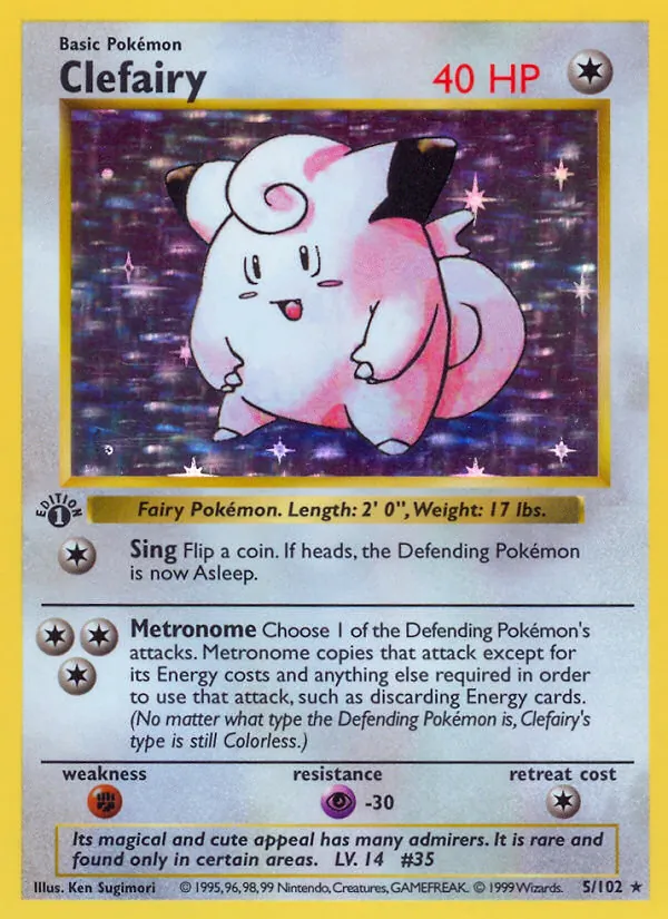 Clefairy — Base Set #5