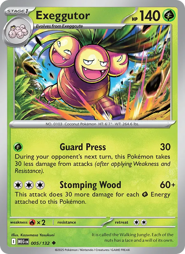 Exeggutor — Mega Evolution #005