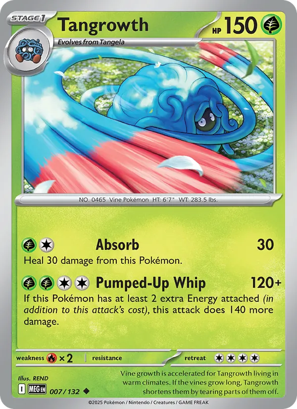 Tangrowth — Mega Evolution #007