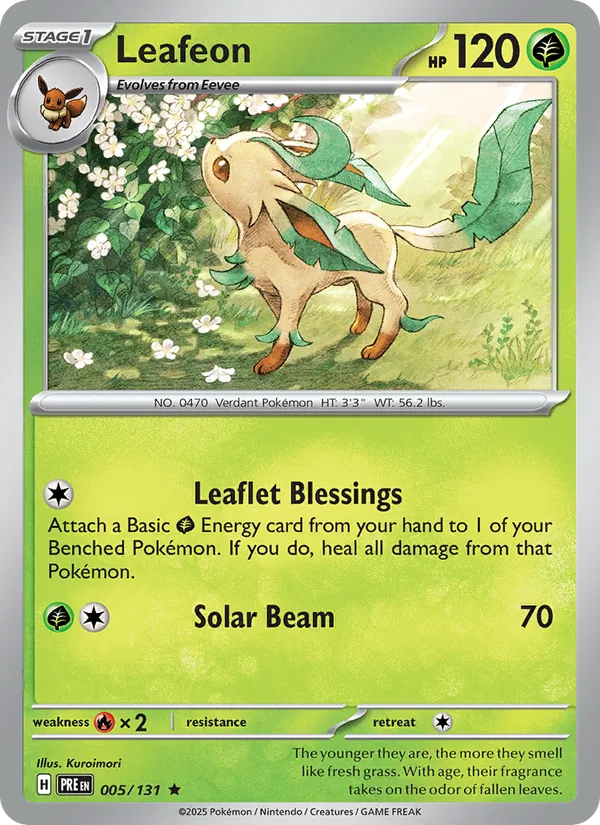 Leafeon — Prismatic Evolutions #005