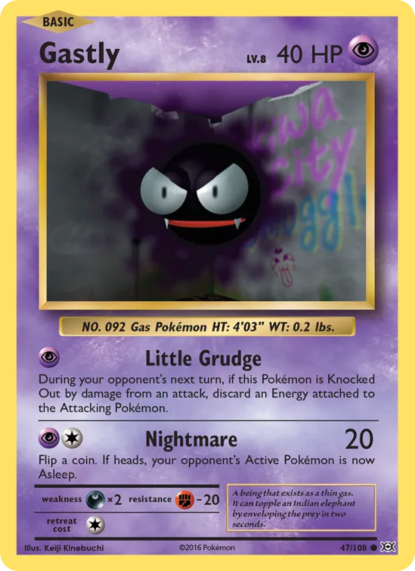 Gastly — Evolutions #47