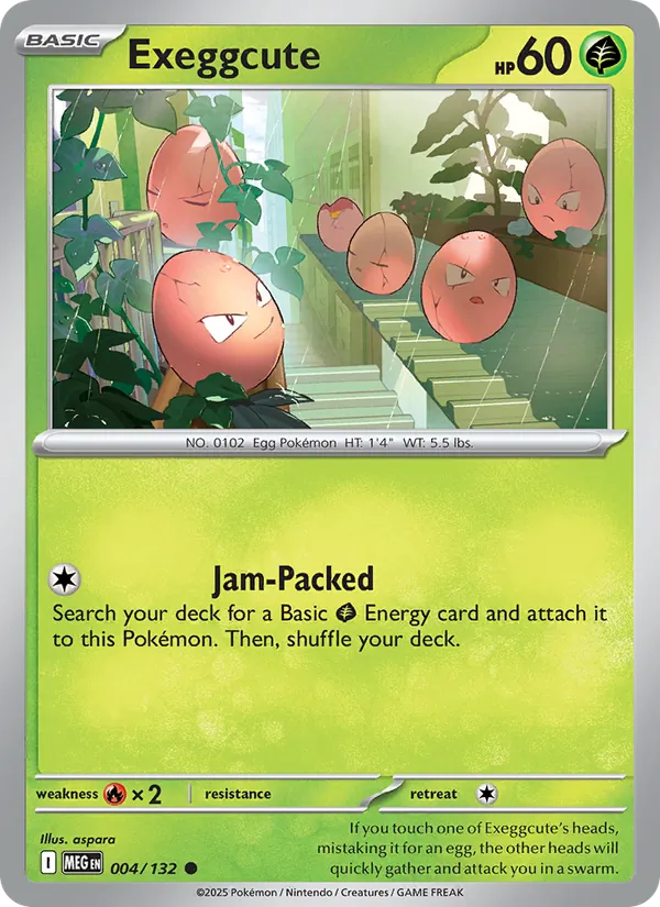 Exeggcute — Mega Evolution #004
