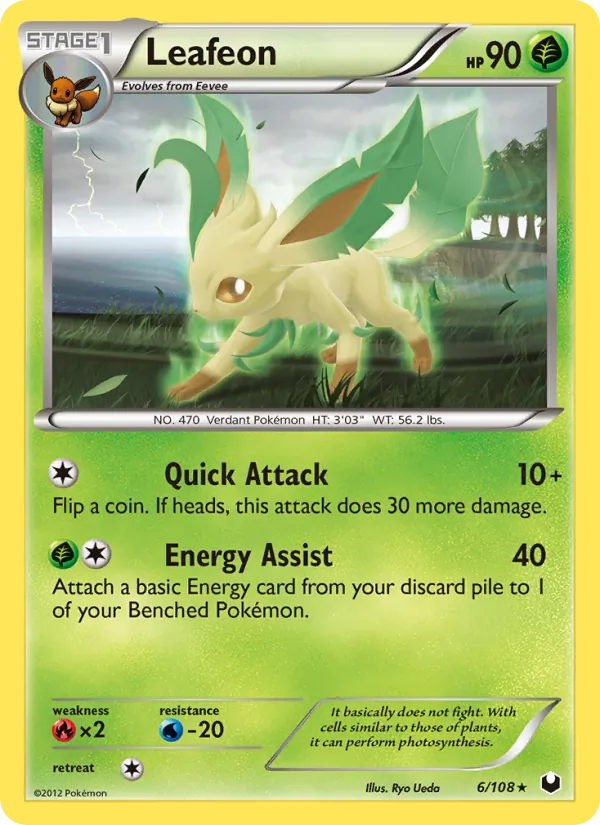 Leafeon — Dark Explorers #6