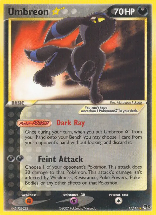 Umbreon ★ — POP Series 5 #17