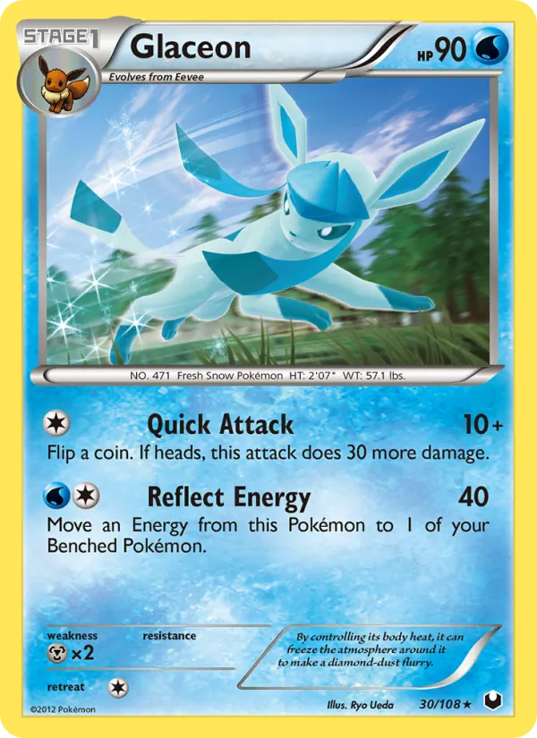 Glaceon — Dark Explorers #30