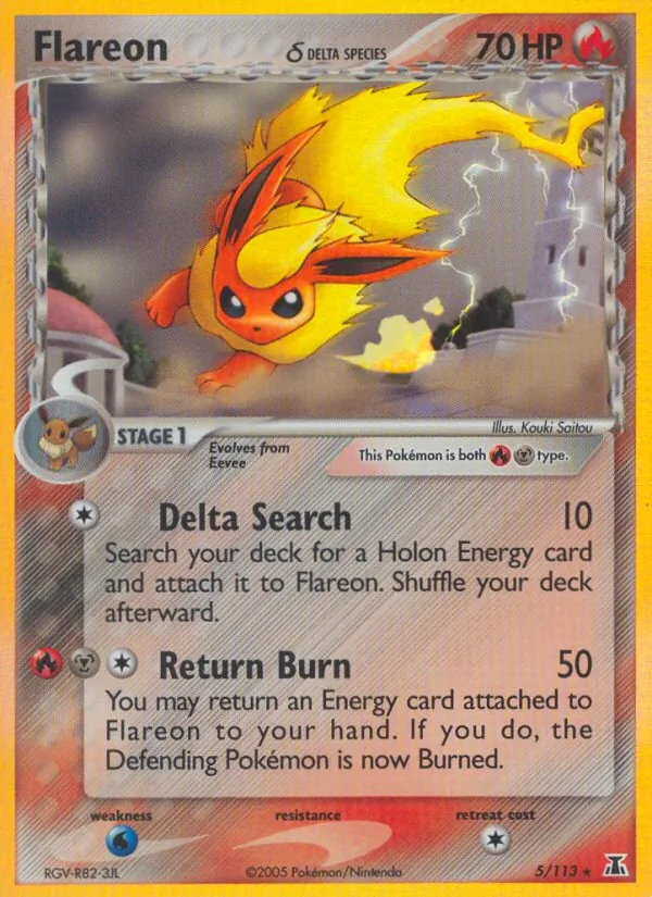 Flareon δ — Delta Species #5